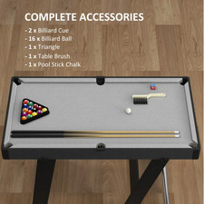 3.5ft Folding Pool Table