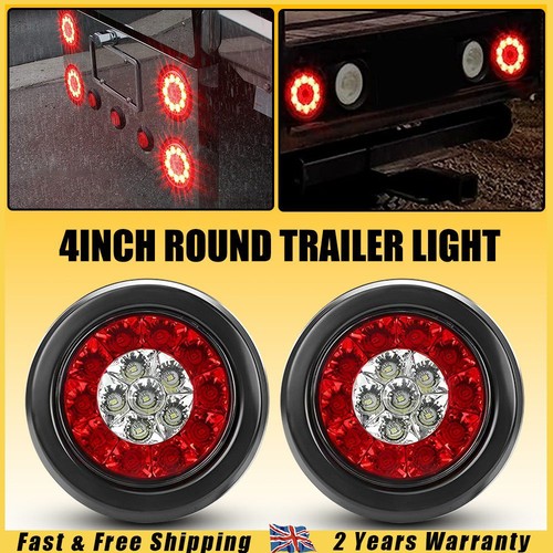 Round led stop turn tail - round,