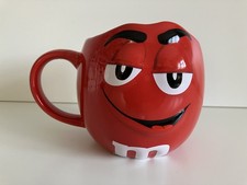 M&M’s World 2015 3D Face Mug Official Large Red Ceramic 