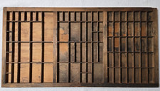 Printers Tray Letterpress