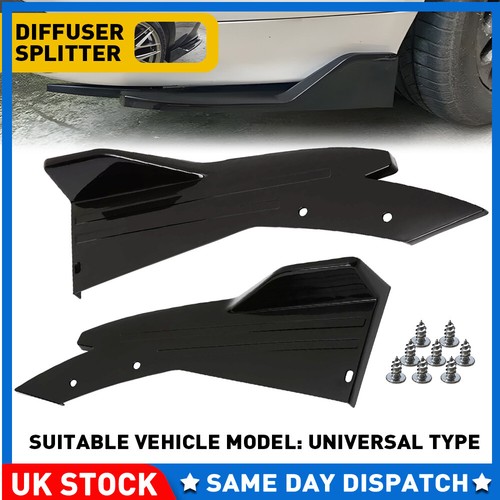 Rear bumper diffuser splitter - bumper,