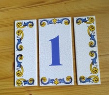 Number tile for - number, no
