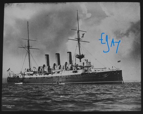 Photo royal navy steamer ship - royal,