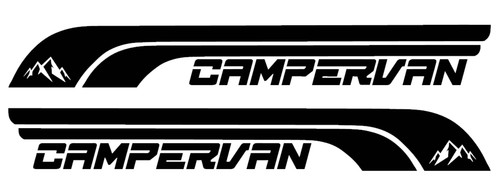 Large camper decals - x,