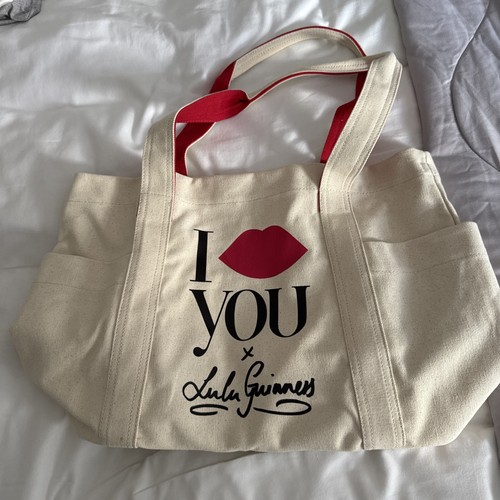 Lulu guinness tote - bn, natural