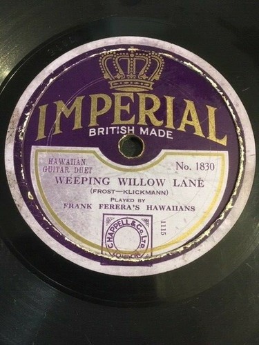 1927 frank ferera hawaiians - 1927, ferera's
