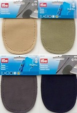 Pack of 2 Prym Cord Corduroy Repair Patches Iron On Elbow / Knee 10 x 14 cm