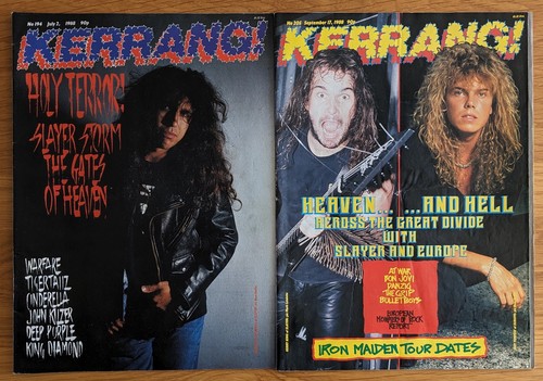 Slayer kerrang issues - kerrang!, 194
