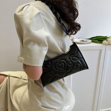 High-capacity Crossbody Bag Pu Leather Underarm Handbag Shouder Bag  Girl