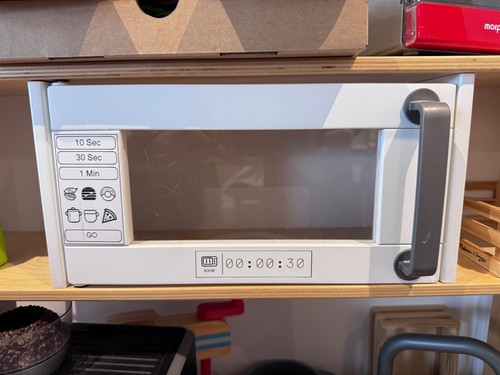 Ikea play kitchen - ikea, microwave