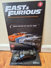 1/43 ALTAYA FAST AND FURIOUS COLLECTION - DODGE CHARGER SRT HELLCAT 2020 CAR #18
