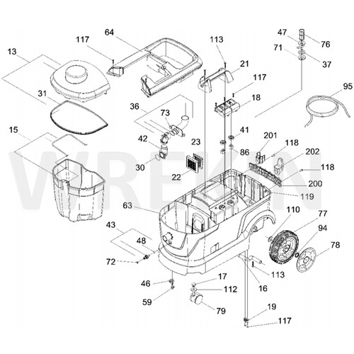 Karcher puzzi spare parts - karcher, 10/1
