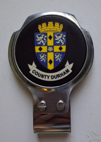 County durham car badge clip - county,