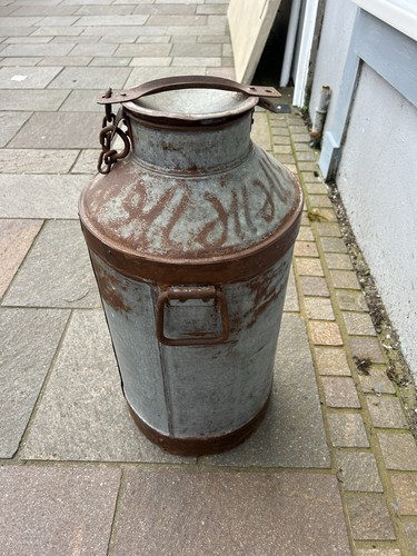 Vintage milk churn - vintage,