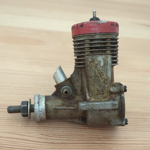 Merco red head - r/c, vintage