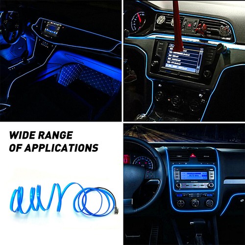Usb car interior led strip - 5m,