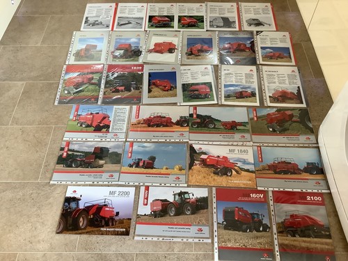 Massey ferguson baler brochure - ferguson,
