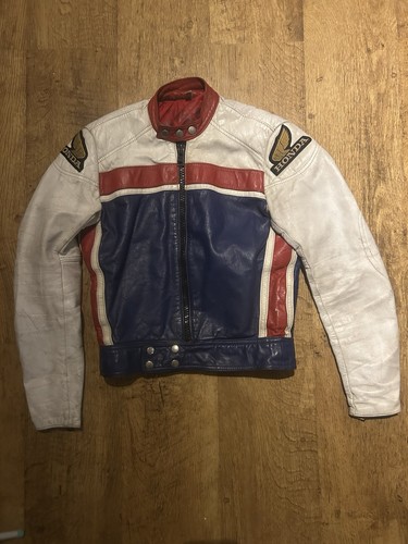 Vintage honda leather - vintage,