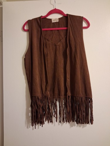 Jolt women brown faux - l,