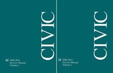 2006 2008 2010 2011 Honda Civic Shop Service Repair Manual Engine Drivetrain OEM