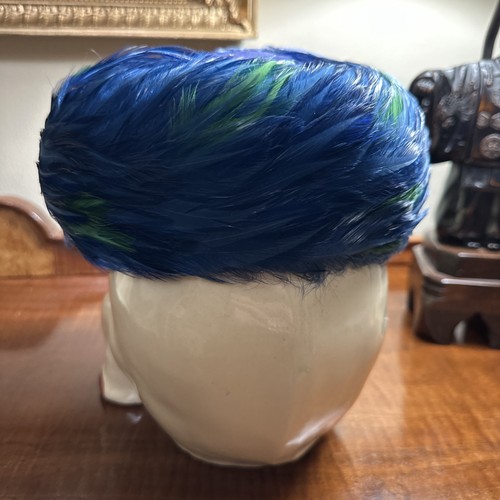 Vintage 1950s feather pillbox - vintage,
