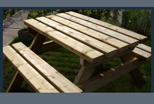 Picnic bench 4ft pub - picnic,