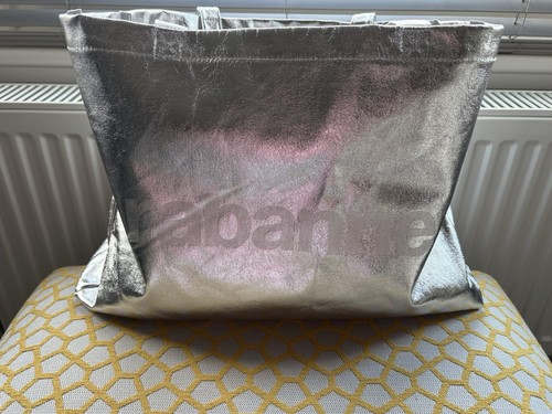 Paco rabanne silver tote - paco, tote/