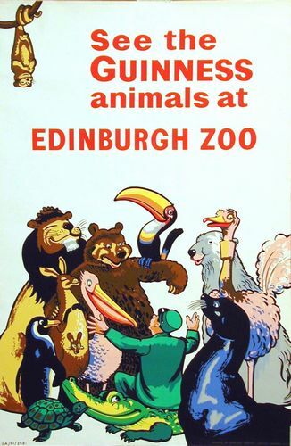Vintage guinness animals - vintage,