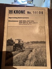Krone Am200 240 Am200-z & 240z