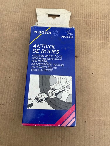 Peugeot locking wheel nuts - peugeot,