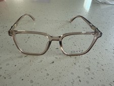 Gucci womens frames glasses pink beige