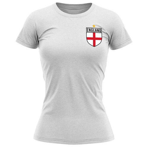 Womens england flag badge - womens,
