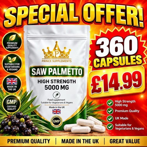 Saw palmetto capsules 360 - saw,