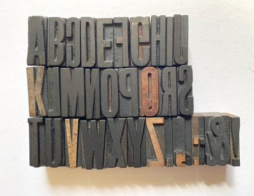 Wooden letterpress printers - letterpress,