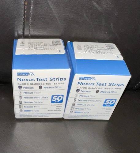 Glucorx nexus test strips - glucorx,