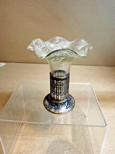 Glass silverplate prince of - glass, &
