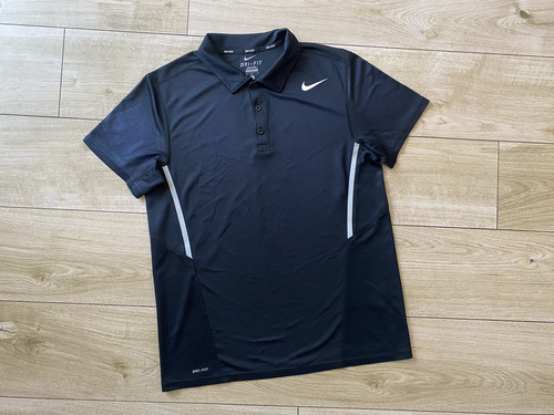 Black nike dri fit - dri-fit, polo