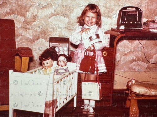 Vintage photo 1950 - 1950's, girl