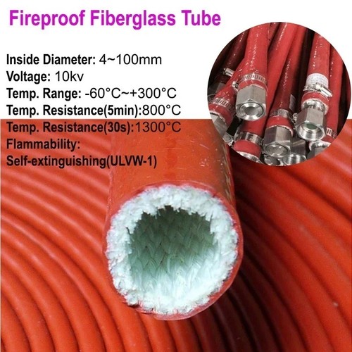 Silicone fibreglass fire - silicone,