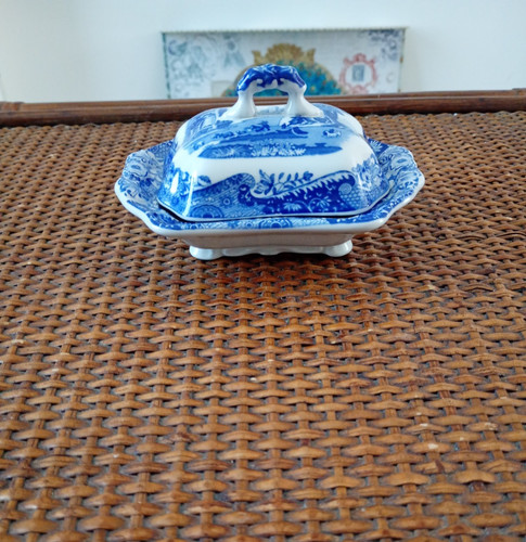 Spode blue italian miniature - spode,