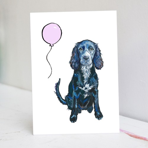 Cocker spaniel birthday - spaniel,