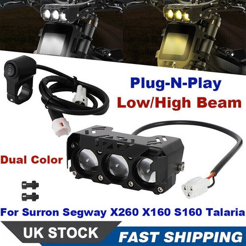Dual color led headlight - color,