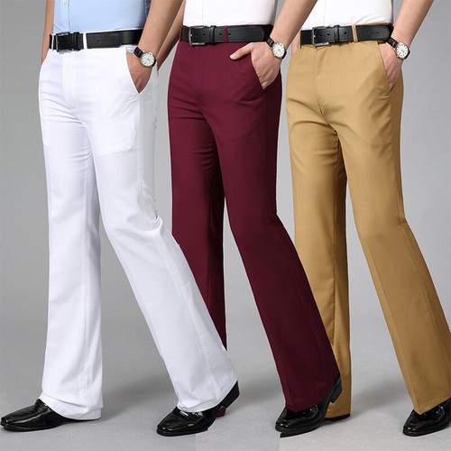 Men bell bottom pants vintage - bell,