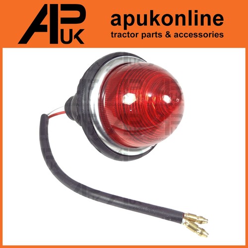 Red dome round - light, lamp
