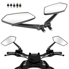 8/10mm Universal Motorcycle Side Rearview Mirror Motorbike For ATV Quad Bike 200