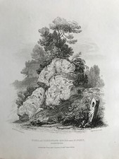 1822 Antique Print; Tufa &