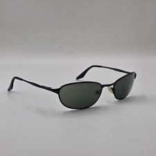 Vintage Ray-Ban Oval Sunglasses Black Metal RB3023 W2963 Matrix Neo Style Unisex