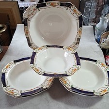 Alfred Meakin Osiris 'Solway' English Bone China Bowl Set, 1 Large & 5 Small
