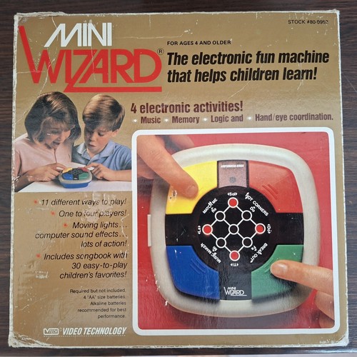 Vintage 1987 vtech mini - vintage, wizard