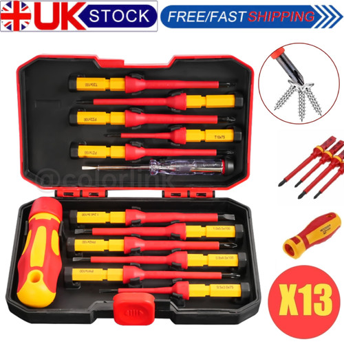 13pcs insulated screwdriver - 13pcs,
